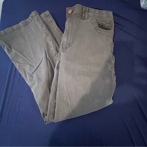 Democracy Women’s Jeans Brown “AB” Solution Size 12 Wide Leg??